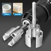 PVC Water Pipes Tap Die Thread Opener Hex Shank Threader Head Internal & External Integrated Plumbing Pipe Tapping Tools