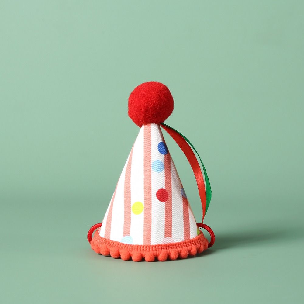 Pet Supplies Cute Christmas Pet Striped Scarf Cotton Washable Pet Christmas Hat Cartoon Adjustable Pet Bibs New Year