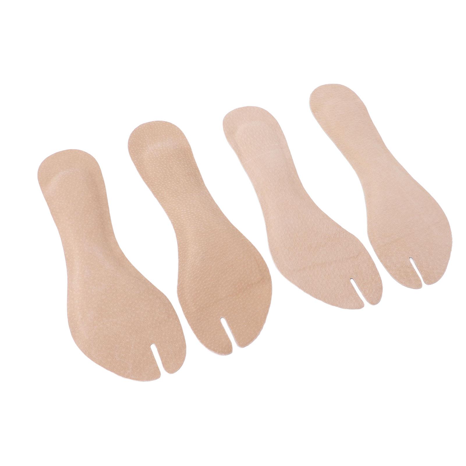 

2 пары стелек для шлепанцев из искусственной кожи, мягкие стельки для шлепанцев с клеевой основой, противоударные шлепанцы S(for 2-4kg)