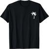 Cool Summer Vacation Men Women Beach Palm Tree T-Shirt