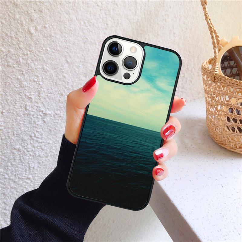 sea waves soft Phone Case Cover For iPhone 17 Air 16 15 14 12 13 Pro Max Plus coque Shell Fundas