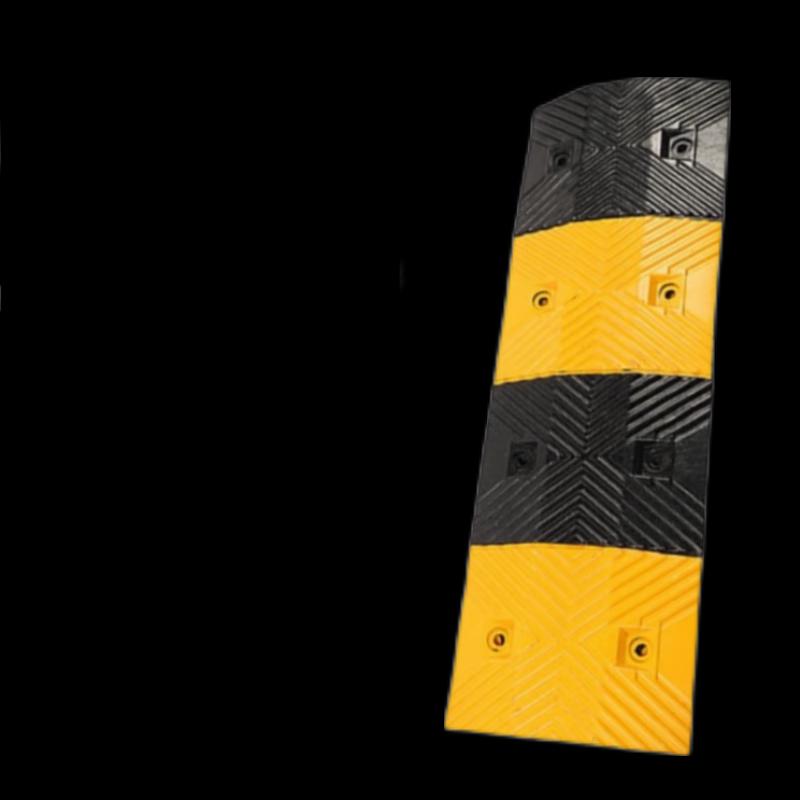 Прочный резиновый дорожный лежачий полицейский