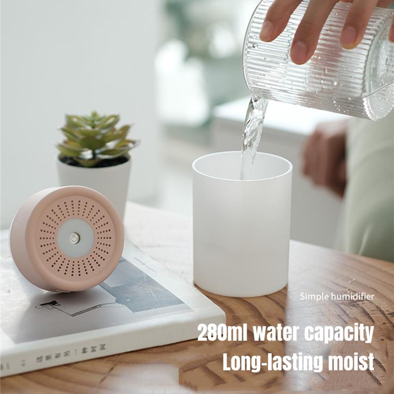280ml Mini Ultrasonic Air Humidifier Usb Aroma Perfume Diffuser With Colorful Light For Car Home Room Essential Oil Diffuser