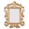 Gold Resin Stand Picture Frame - Vintage Style Photo Frame Wedding Home Decor Party Favor Bridal Anniversary Frame