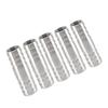 Garden Watering Hose Joiner Set, Metal Double Ended Barbed Fittings for Soft Hose Repair and Garden Use, 5 Piece Set
