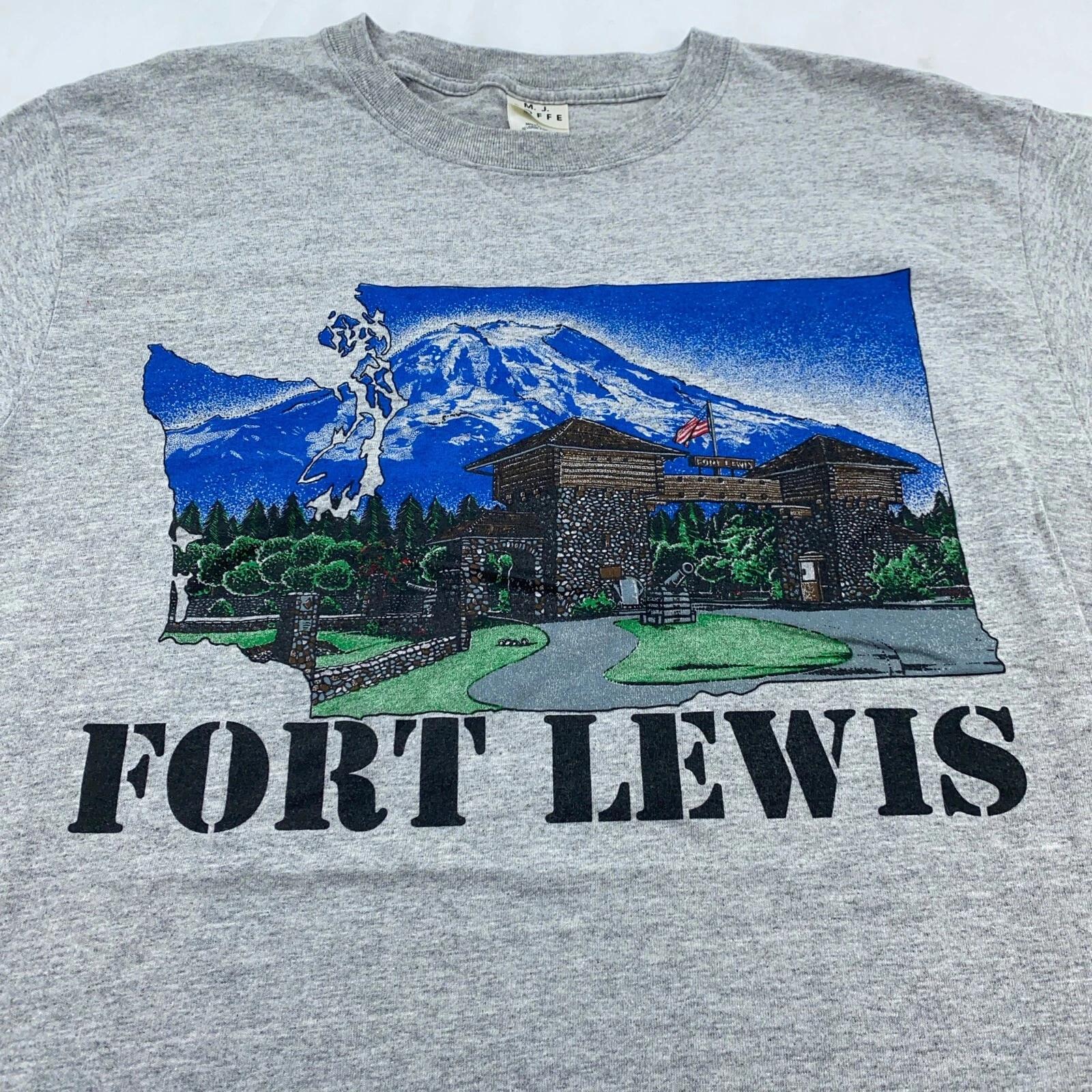 

vintage FORT LEWIS COLLEGE DURANGO COLORADO T-Shirt LARGE skyhawks soft L