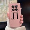 For Redmi Note 15 Pro 4G 5G Cases Simplicity 26 Letters Shockproof Liquid Silicone Cover For RedmiNote15 RedmiNote15Pro Fundas