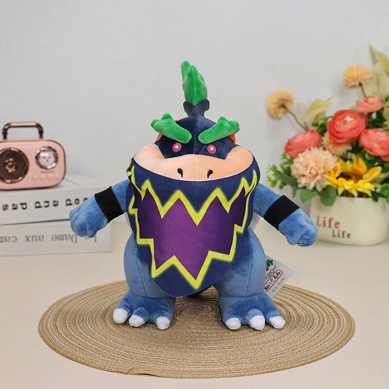 11 Inch Dark Game Hero Plush Toy Soft Black Dragon Son Stuffed Doll For Kids Teens Collectors Christmas Party Birthday Decor