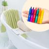Washable Crayons For Kids Toddler Comfortable Grip Colorful Crayon with Pen Holder for Toddler Art Drawing Coloring