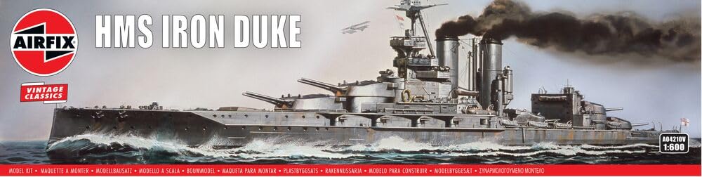 

Airfix Серия Винтаж Классика Британский HMS Iron Duke Пластиковая Модель 1/600 X-4210V