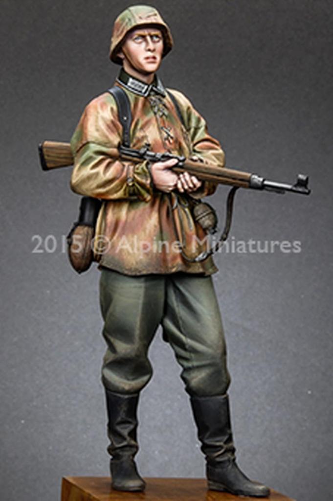 Alpine Miniatures scale Panzergrenadier Feldherrenhalle Resin Kit AM16030 1/16 (person)