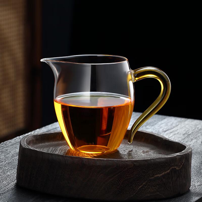 Heat-Resistant Glass Fair Tea Cup with Filter