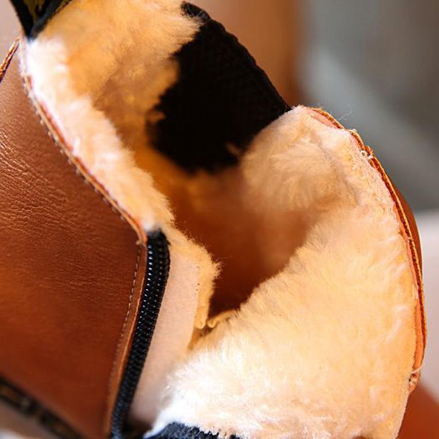 Kinder Lederstiefel Herbst Und Winter Neu Jungen Und Mädchen Lässige Martin Stiefel Retro Mode Kinderschuhe