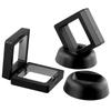 Floating Challenge-Coin Medal ANY Coin Holder Display Case2*Display Stand