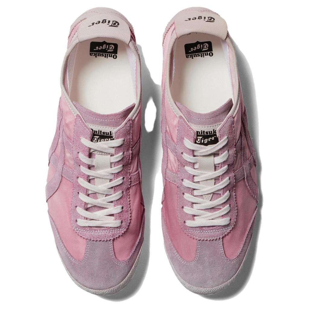 New Onitsuka Tiger MEXICO 66 Anti Slip Wear Resistant Low Top Casual Shoes Unisex Pink 1183C176-700