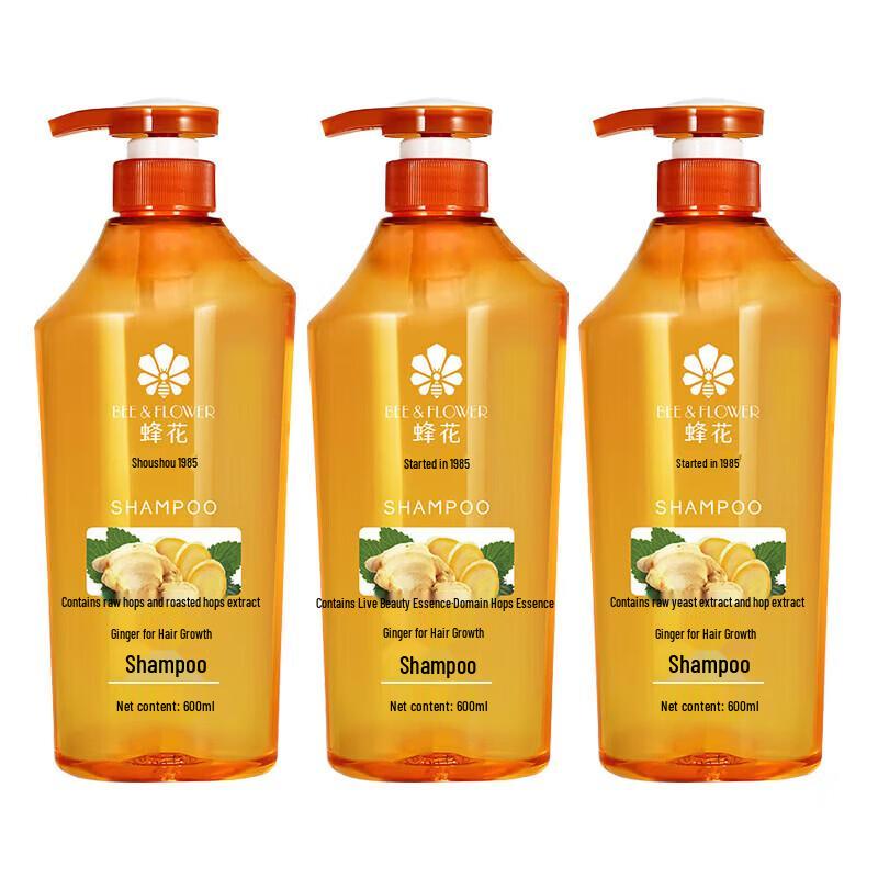 Bee & Flower Ginger Hair Strengthening Shampoo