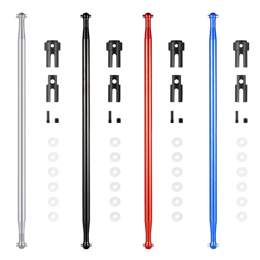 AXSPEED Metal Center Driveshaft Outdrives Dogbone & Joint Drive Cup for 1/10 Slash 4X4 4WD Rally RC Truck Upgrade Parts