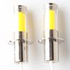 H3 LED Fog Lamp, Yellow, Yellow/POOPEE, 35W, 800LM, /24V, Non-Polarity, COB Chip, 360° Luminance, High Brightness, Set of 2