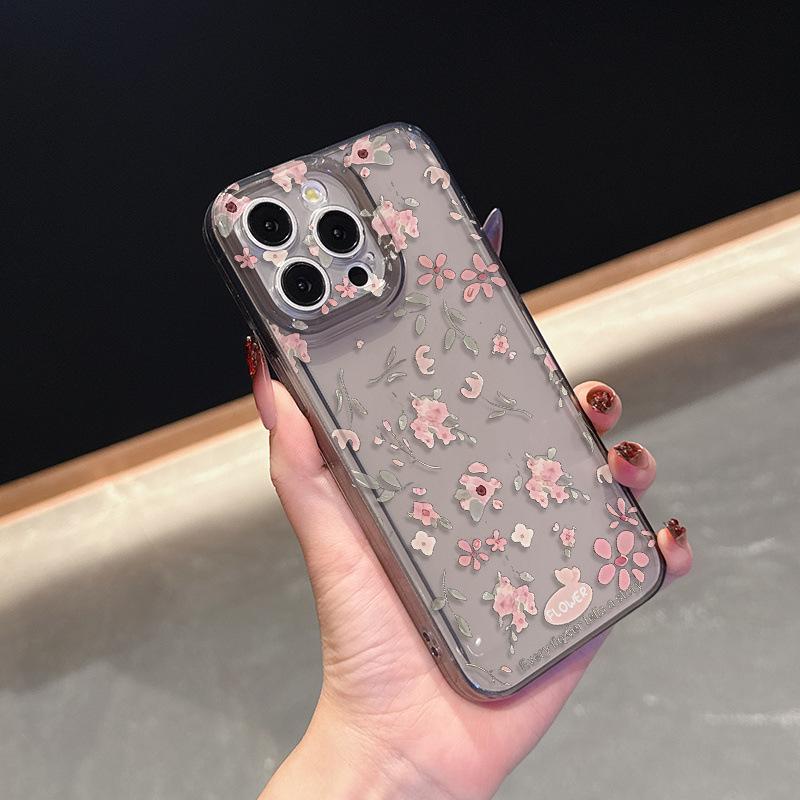 

Premium Translucent Black Drop-Proof Soft Case for Apple iPhone 17 Pro Max, 16, 15, 14, 13, and XR iPhone XS Max