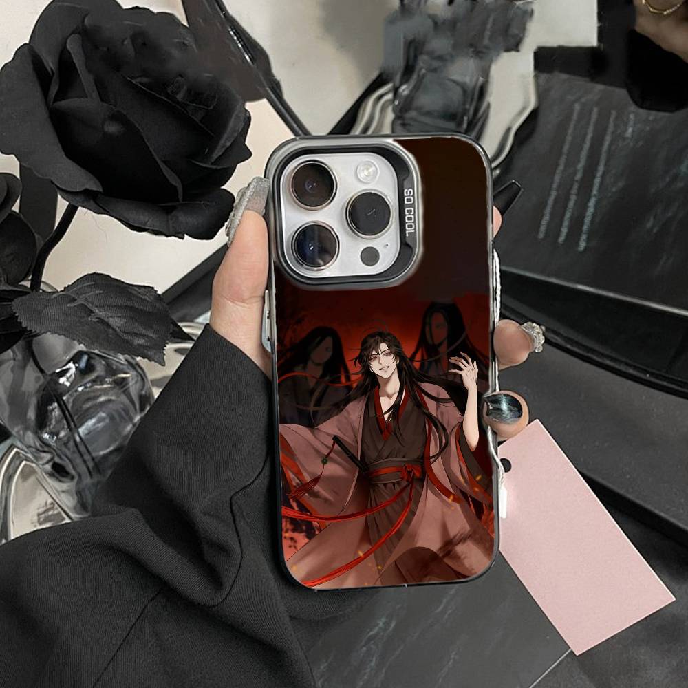 Custodia per Telefono Grandmaster Demonic Cultivation Per IPhone 16 17 15 14 12 13 Pro Max Colore Nero Cover Antiurto