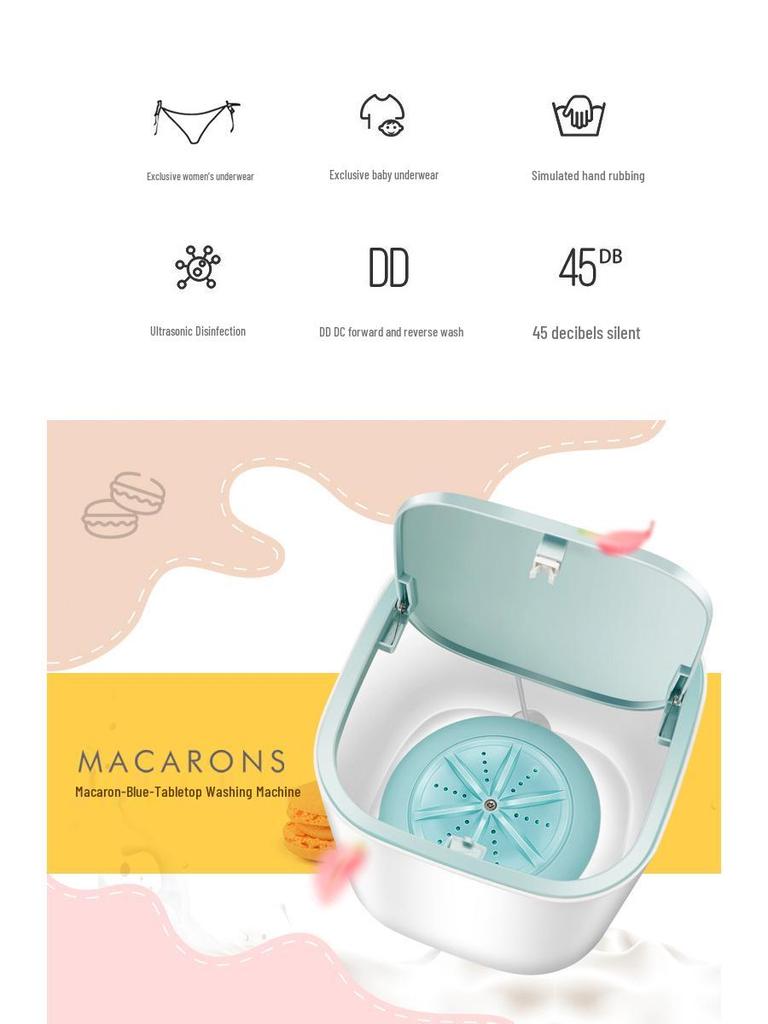 USB Tabletop Mini Washing Machine for Underwear & Baby Clothes