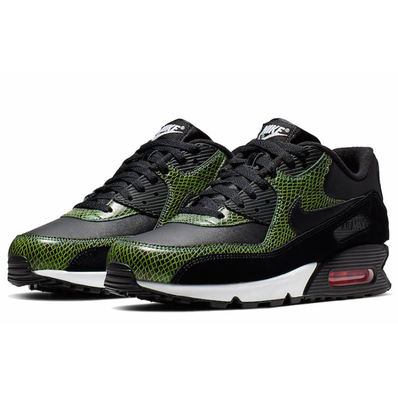 Nike Air Max 90 Green Python Sneakers Casual Shoes CD0916-001