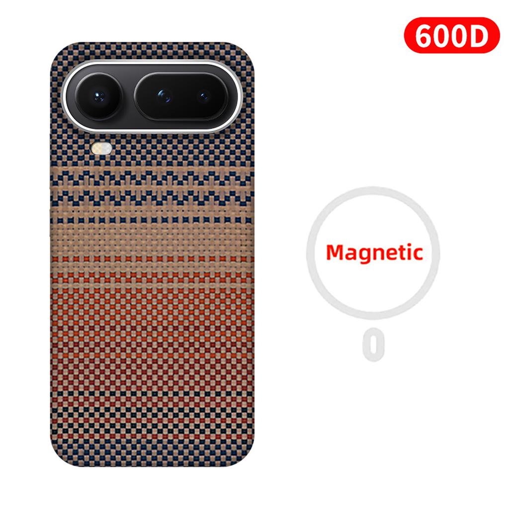 For honor magic 8 pro air carbon case aramid fiber kevlar magsafe fabric thin hard cover magnetic balck Slim light red 600d