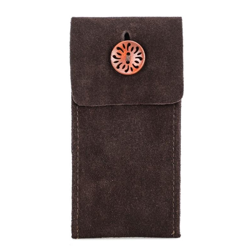 8 Colors Men Watch Box Watch Pouch Bag Organizer Box Easy Carry Travel Watch Storage Pouch Cowhides Velvets Jewelry Box