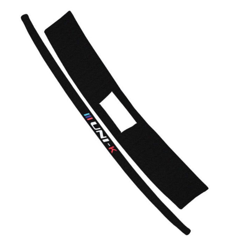 For Changan Unik Uni-k 2022 2023 Car Door Sill Leather Stickers Protection Plate Carbon Fiber Threshold Strip