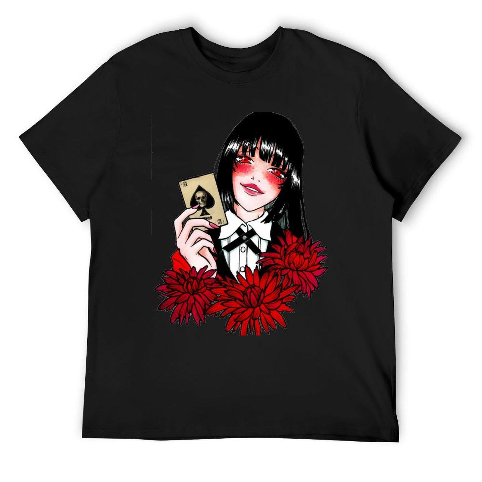 

Jabami Yumeko - Gambler T-Shirt new edition aesthetic clothes shirts graphic plain black t shirts men 4XL