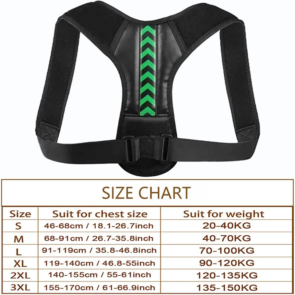 Adjustable Posture Corrector Back Brace for Men Women Spine Support Lumbar Guard Orthopedic Belt Comfortable Fit