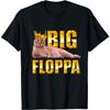 Big Floppa Crown Meme Caracal Cat T-Shirt