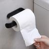 Space Saving Tissue Organizing Shelf Self-Adhesive Kitchen Storage Rack Toilet Paper Holder