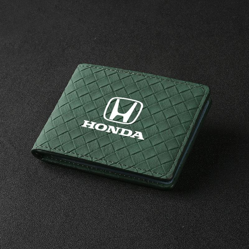PCVHD1 Car Drive Certificate Cover Auto Driver's License Protective Shell For Honda Civic Accord Fit Jazz Pilot CRV Odyssey Passport