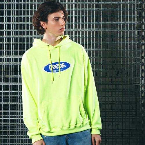 Pips Basic Logo Hoody(Neon Green) Green/Free