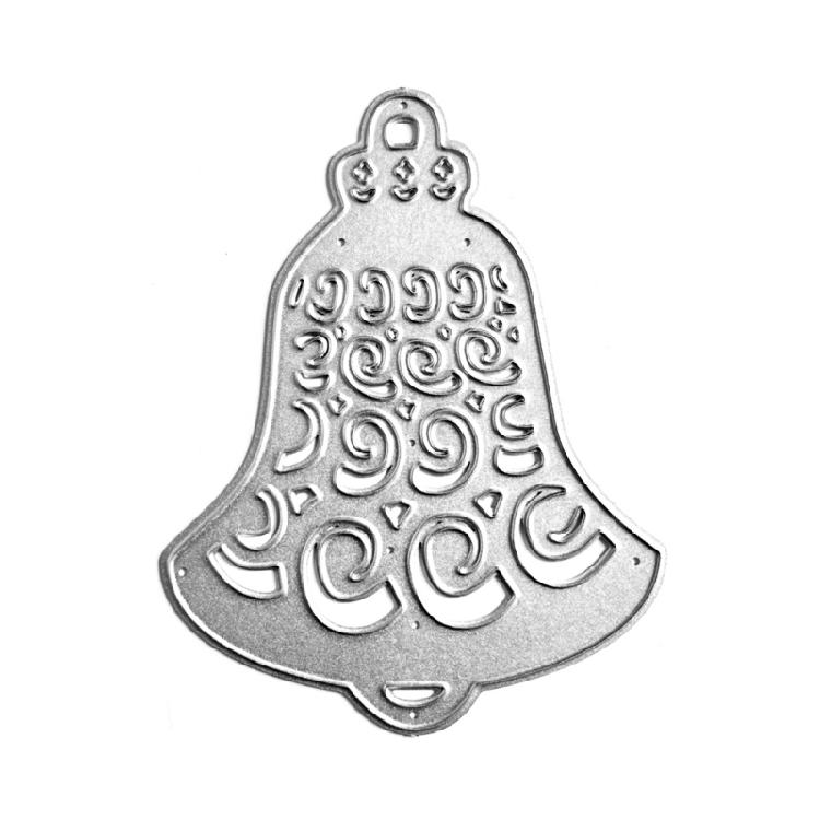 Metal Die Cuts Christmas Bells Card Embossing DIY Photo Album Template Mold 1