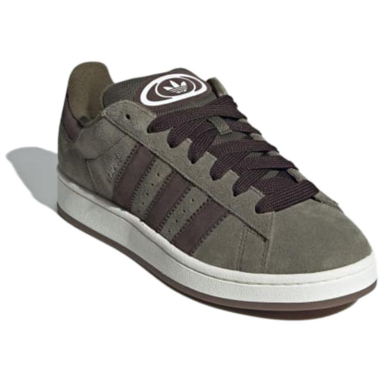 Adidas Campus 00s Olive Strata Dark Brown Men Sneakers Green Cloud-White ID1418