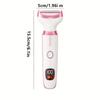 Multifunctional women's electric shaver,5Combination1Electric shaver Suitable for private areas, eyebrows, nose, face, legs, and underarms Portable