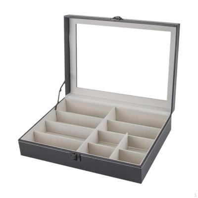 10 Slots Sunglasses Case Organizer,Multiple Storage Case,Display Case,Eyeglass Glasses