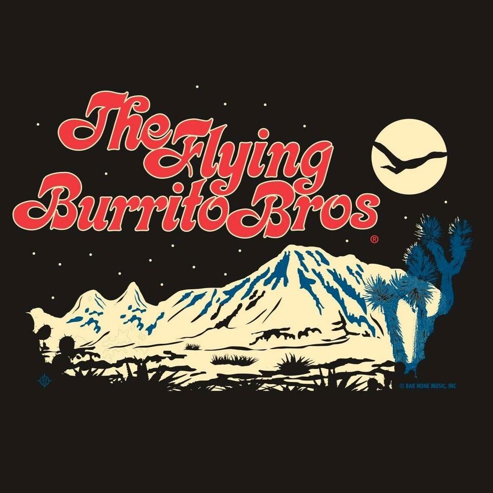 Nieuw The Flying Burrito Brothers Desert Night Katoen Unisex S-5XL Shirt BI04_196