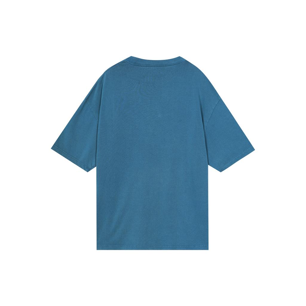 New Jordan Drop Shoulder Sleeve T-Shirt Men's Dark Blue DZ0605-427