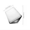 530ml/460ml/380ml Kreatives Rotierendes Ausländisches Weinglas Transparentes Whiskeyglas Kaltgetränkebecher Party Tumbler Tasse Trinkglas