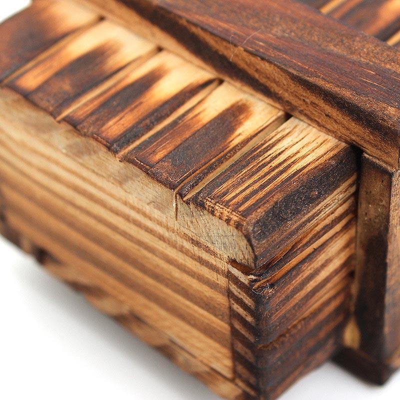 Wooden Puzzle Box Vintage Mechanism Case Children Toys With Secret Drawer Trick Magic Compartment Brain Teaser Projects Toys