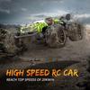Remote Control 1:20 4WD Off-Road Big Foot Racing Car, High-Speed Climbing Toy, 2.4G