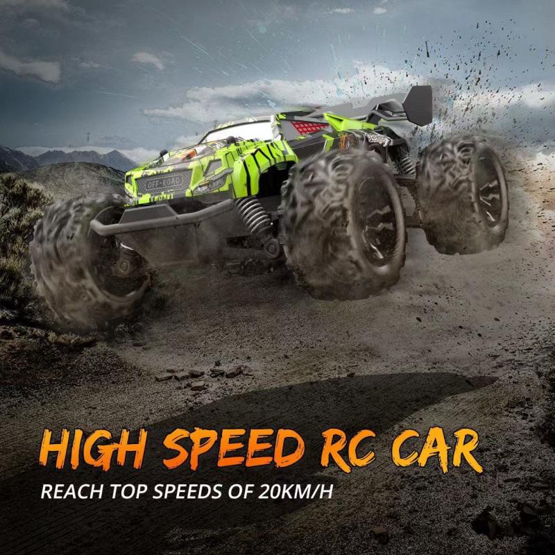 Remote Control 1:20 4WD Off-Road Big Foot Racing Car, High-Speed Climbing Toy, 2.4G