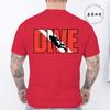 New Fashion T Shirt for Men Casual Short Sleeve Hip Hop Streetwear SCUBA Dive Print Tee Shirt Pullover Mens Women T-shirt Tops