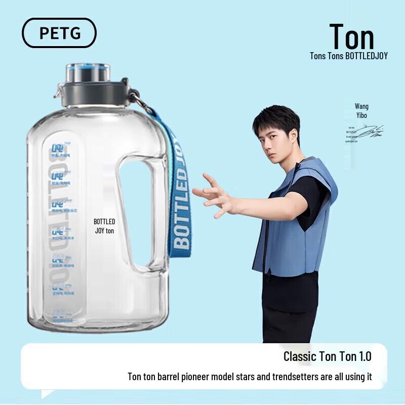 Large Capacity Portable Sports Water Bottle