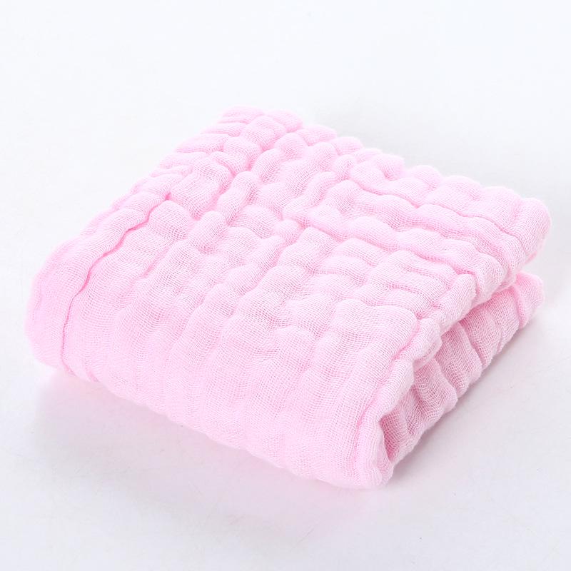 Children's Six-Layer Gauze Towel: Soft Newborn Pure Cotton Bib