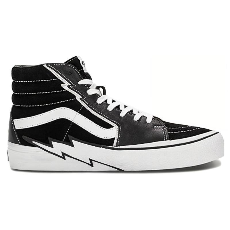 Vans Mastermind World X Vans Sk8 Hi Vlt Lx 'Bolt Punk Culture' Vans VN0007PSBLK