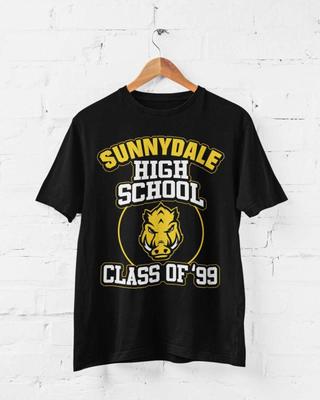 Sunnydale High School Class of 1999 Funny Retro T Shirt Vampire Buffy Slayer The